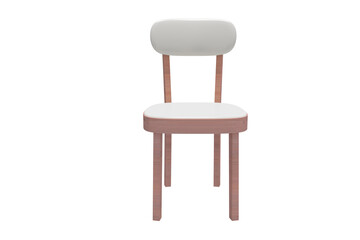 Vector image of empty chair 