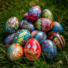 Easter Egg: Floral Fantasy
Embrace the season with this gorgeous digitally crafted Easter egg! Featuring a breathtaking floral pattern in a variety of vibrant colors