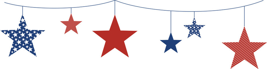 Multiple star shaped lantern icon