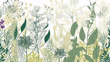 illustration leaves and branches for wedding stationary, greetings, wallpapers, fashion, backgrounds, textures, DIY, wrappers, postcard generative ai