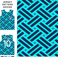 Slash square pattern concept vector jersey pattern template for printing or sublimation sports uniforms football volleyball basketball e-sports cycling and fishing Free Vector.