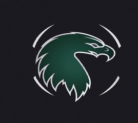 Obraz premium logo eagle