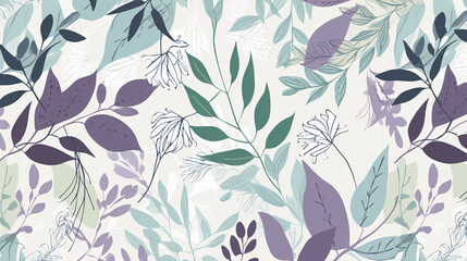 Majestic Spring Garden with Blooming Flowers generative ai