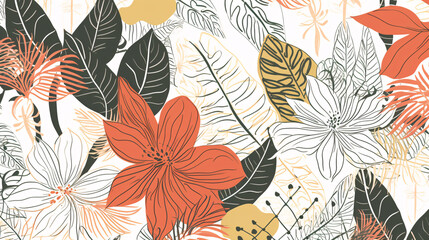 Blooming Botanical Beauty generative ai