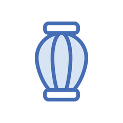 Air Lamp icon vector stock.