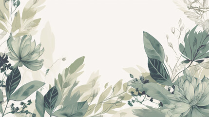 Blossom Wonderland: Whimsical Botanical Beauty in Spring generative ai