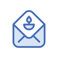 Mail icon vector stock.