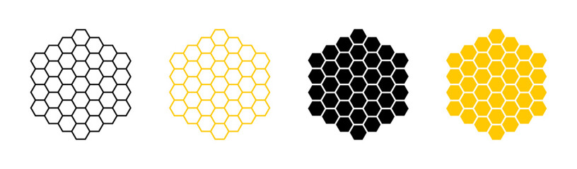 Bee honeycomb set
