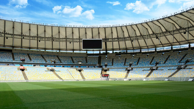 Maracana Stadium In Rio de Janeiro, Brazil