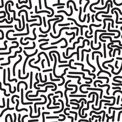 abstract maze pattern vector illustration
