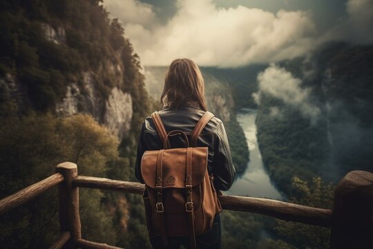 a sense of adventure and wanderlust, inviting the viewer to explore and discover the beauty of the destination Generative AI