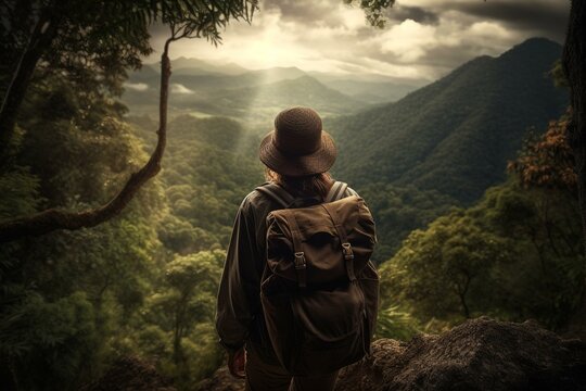 a sense of adventure and wanderlust, inviting the viewer to explore and discover the beauty of the destination Generative AI