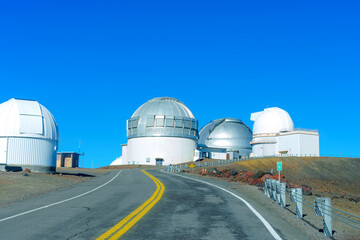 Astronomical Research Facilities atop Mauna Kea