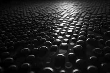 Obraz premium Monochrome dot background design