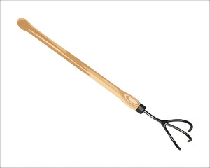 Agricultural implements, Vector illustration of pitchfork