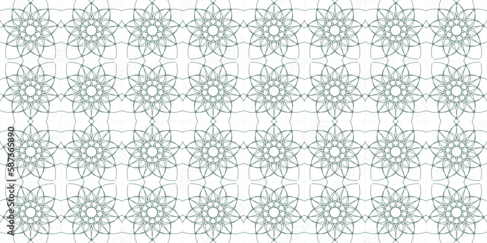 Poster background pattern with geometric style connected image setup