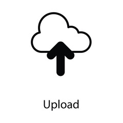 Upload nicon design stock illustration