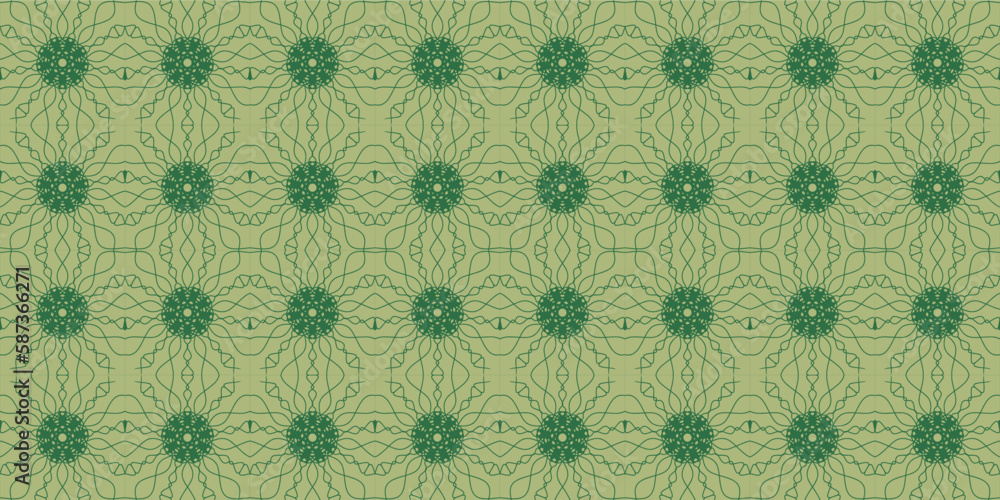 Aufkleber background pattern with geometric style connected image setup