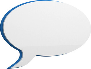 Speech bubble symbol