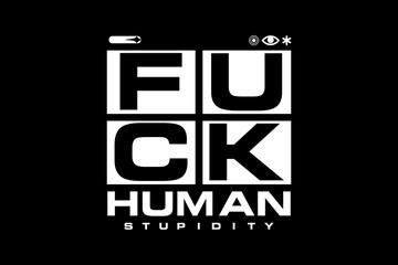 Streetwear graphic tshirt design template typography