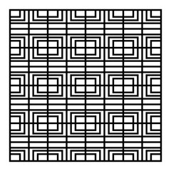 abstract black line pattern vector