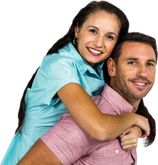 Obraz premium Portrait of happy couple