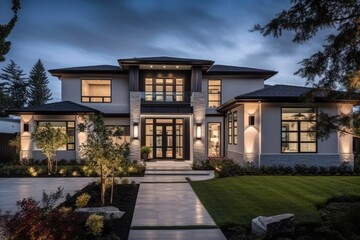 Luxurious Transitional Style Home with High-End Finishes and Modern Amenities