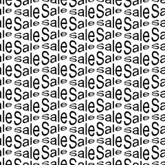Sale Seamless Pattern Bakcground.