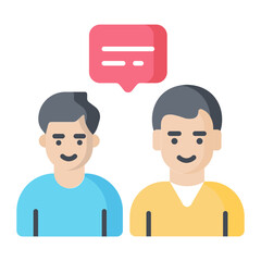 Consulting Flat Icon