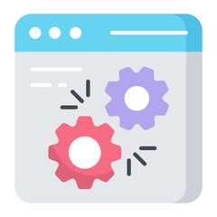 Web Services Flat Icon