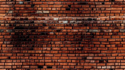 Background of red brick wall pattern texture. Great for graffiti inscriptions. old red brick wall texture background.