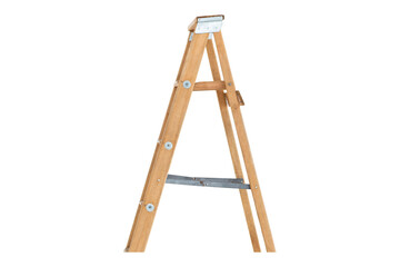 Step ladder of wood