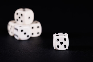 Dice for board game and role-playing game