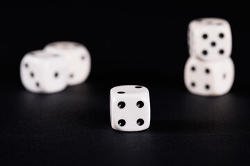 Dice for board game and role-playing game