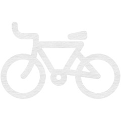 Vector image of bicycle