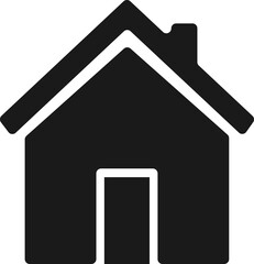 House icon, home symbol, PNG illustration