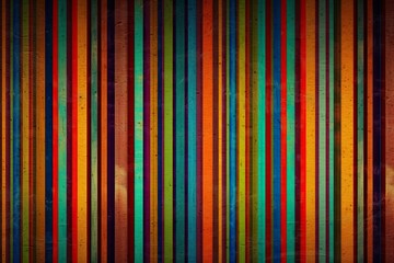 grungy, colorful striped background. Generative AI