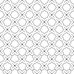 Fototapeta premium Seamless abstract pattern of arbitrary elements for texture, textiles, packaging, simple backgrounds and creative design. The illustration is color-editable