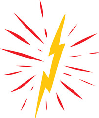 Thunder ray icon