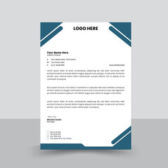 Letterhead design, Modern and professional letterhead design,  Creative and clean design, 