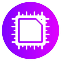 chip gradient icon