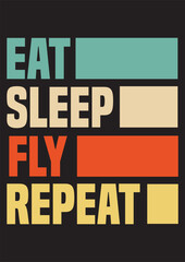 eat sleep repeat design