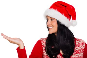 Woman holding out her hand