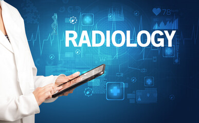 young doctor writing down notes