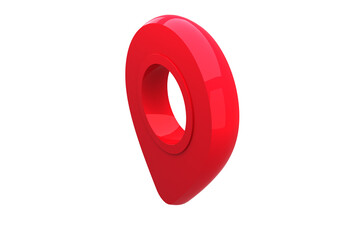 Red navigation marker