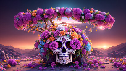 Día de Muertos México: Flores