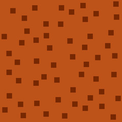 Dark orange squares on orange background