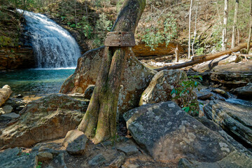 Stinging Fork falls in Tennessee
