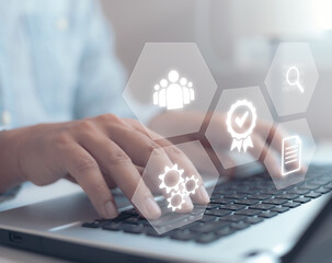 standard improvement certification concep