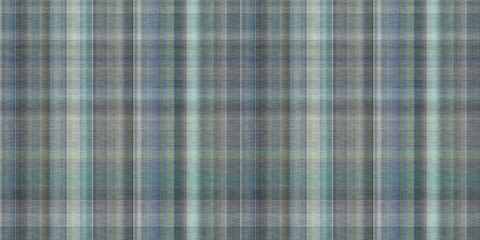 Tartan seamless border. Traditional gingham texture for natural trendy trim. 